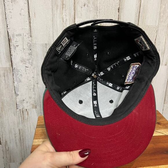 Vintage Arizona Diamondbacks New Era 9FIFTY Snapback Cap Black Unisex Adult - Picture 5 of 7